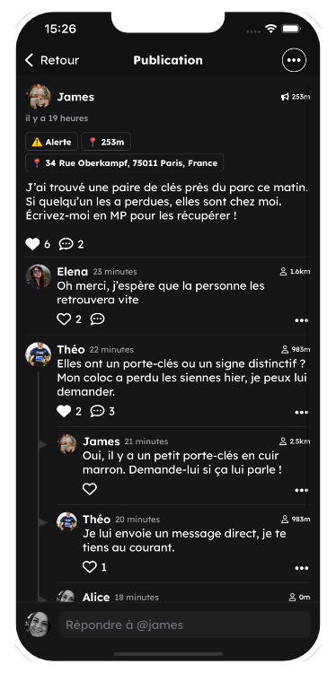 Créer des liens avec tes voisins